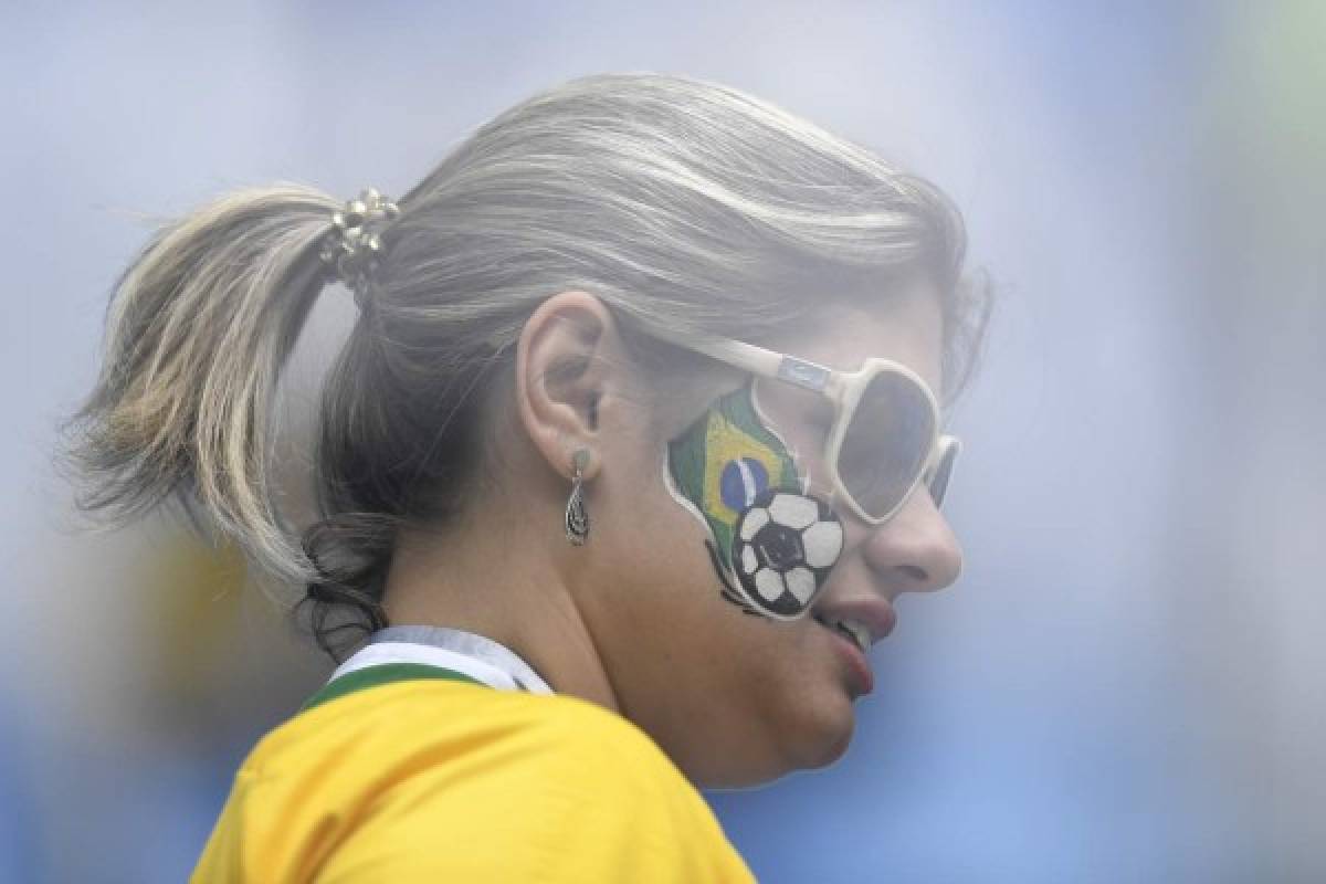 FOTOS: Así festejaron las garotas de Brasil el triunfo sobre Costa Rica en Rusia