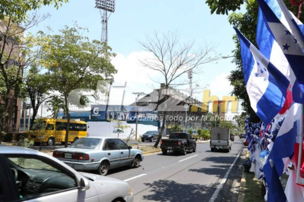 Así le han cambiado la cara al estadio Morazán a cinco días de enfrentar a Costa Rica