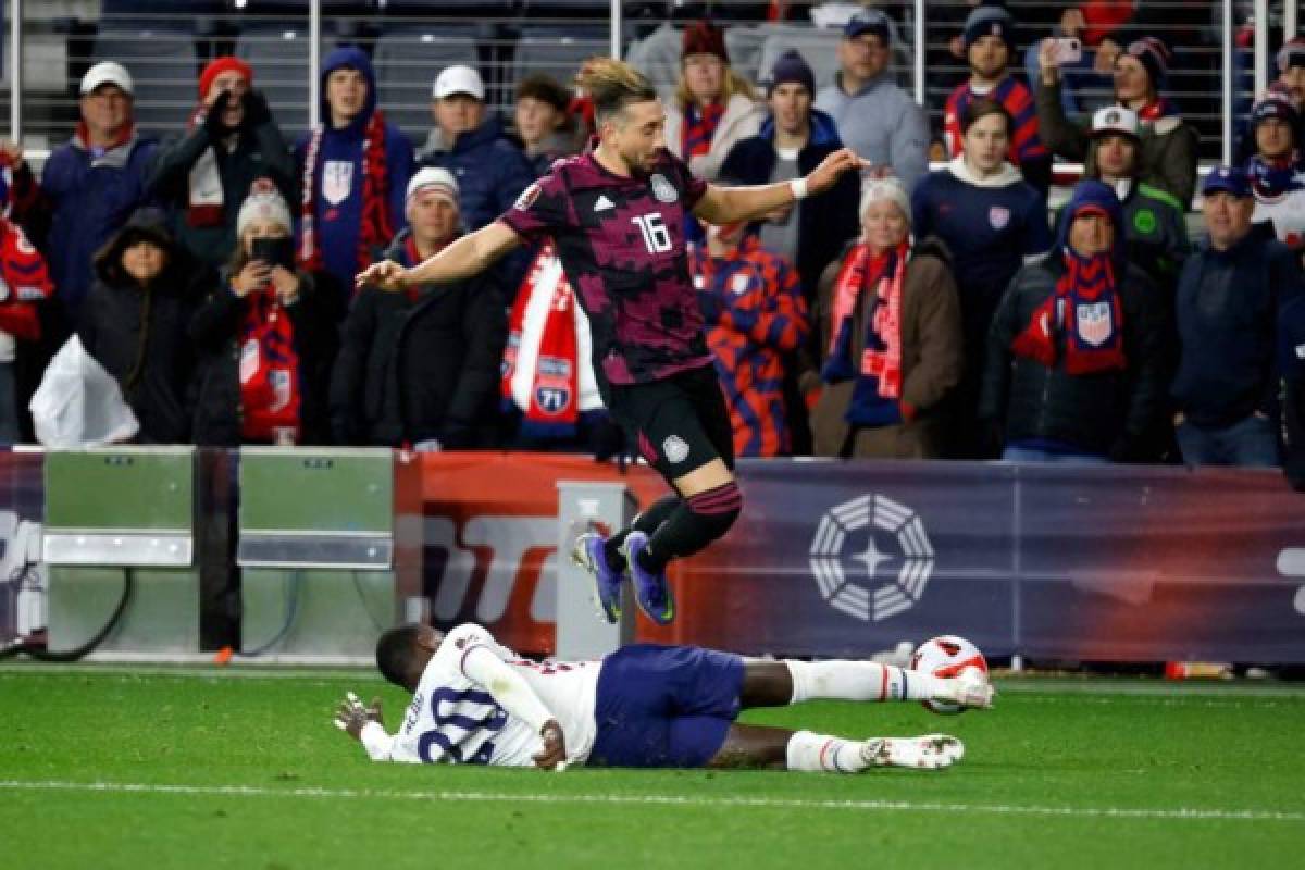 Estados Unidos vs México: las tremendas imágenes que dejó la batalla de titanes en Cincinnati