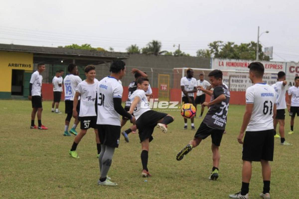 Bromas, sonrisas y optimismo en entreno del Honduras Progreso