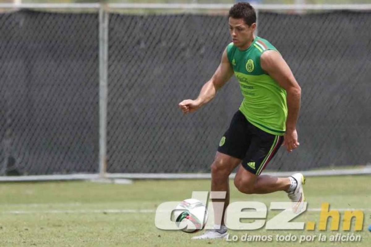 Entrenamiento de México en Houston