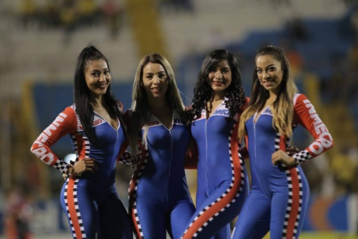 ¡Para enamorarse! Las bellezas de la jornada de Liga Nacional en Honduras