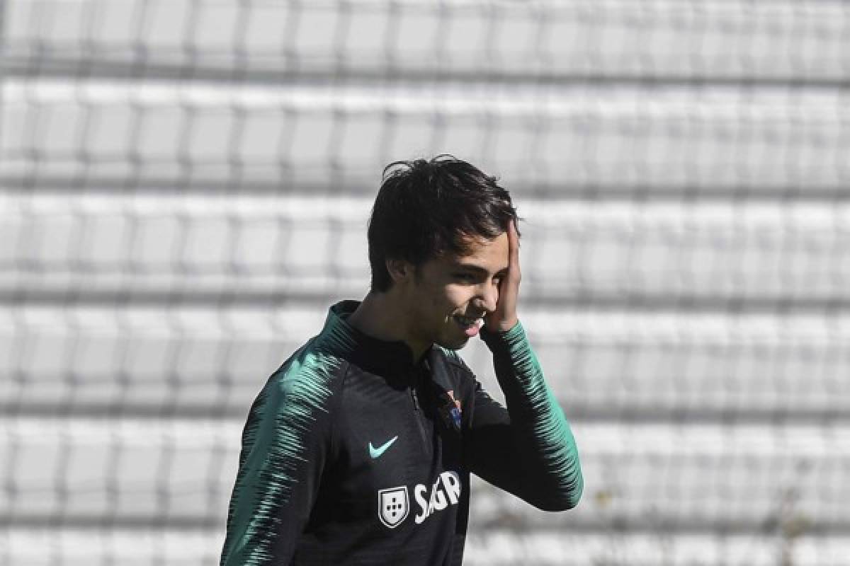 FOTOS: El chico debutante, la charla del capitán y el buen ambiente, así fue la vuelta de Cristiano con Portugal