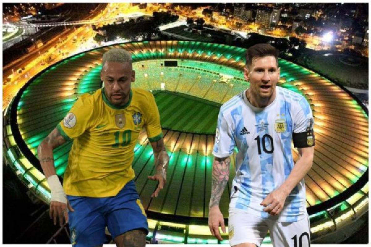 Final Copa América| Brasil vs Argentina | hora, fecha, estadio y qué canal transmitirá