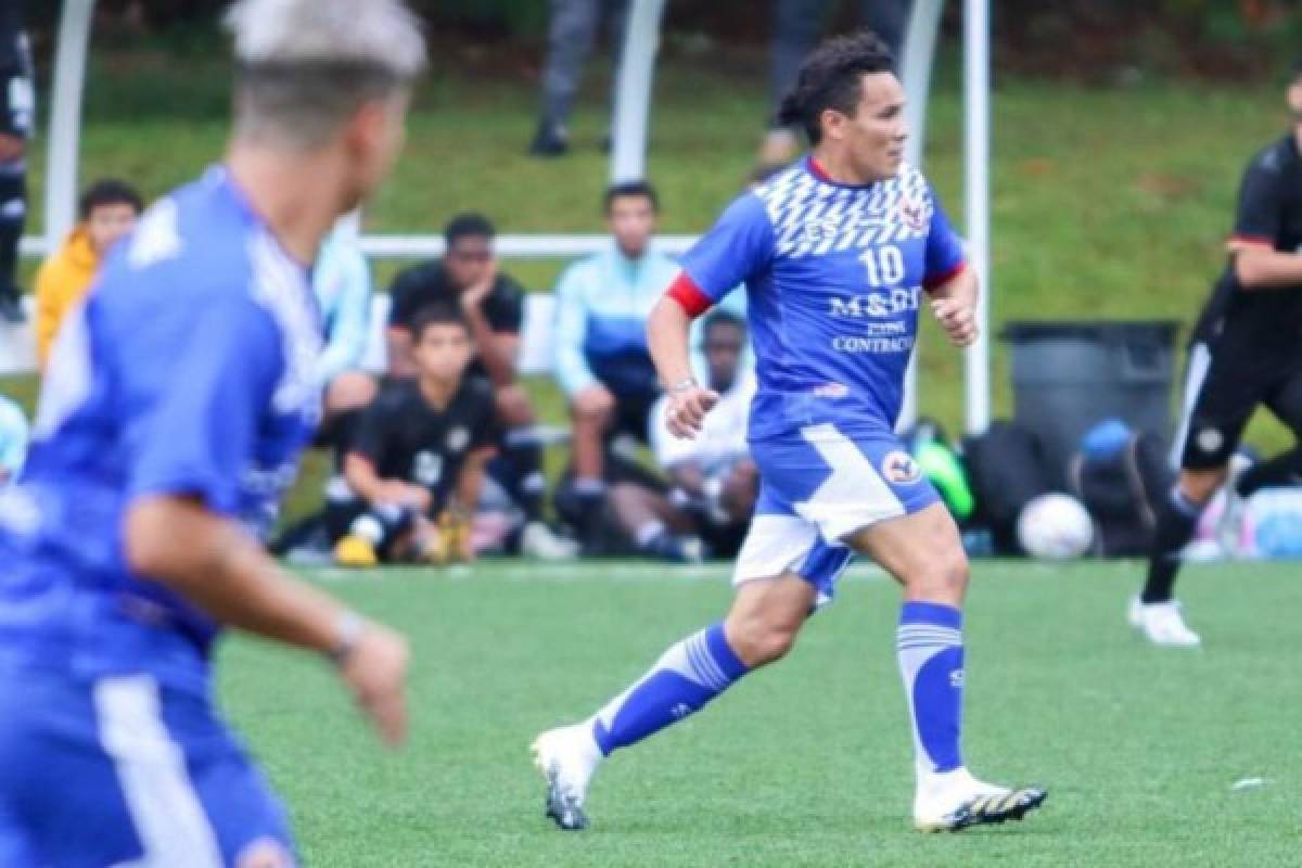 Futbolistas hondureños que participaron en la Copa Mariachi en Estados Unidos