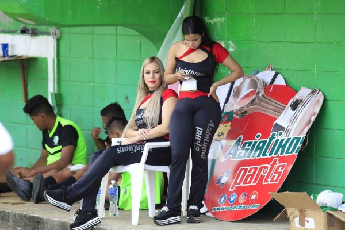 ¡Muñecas! Derroche de belleza en los estadios hondureños por la sexta jornada