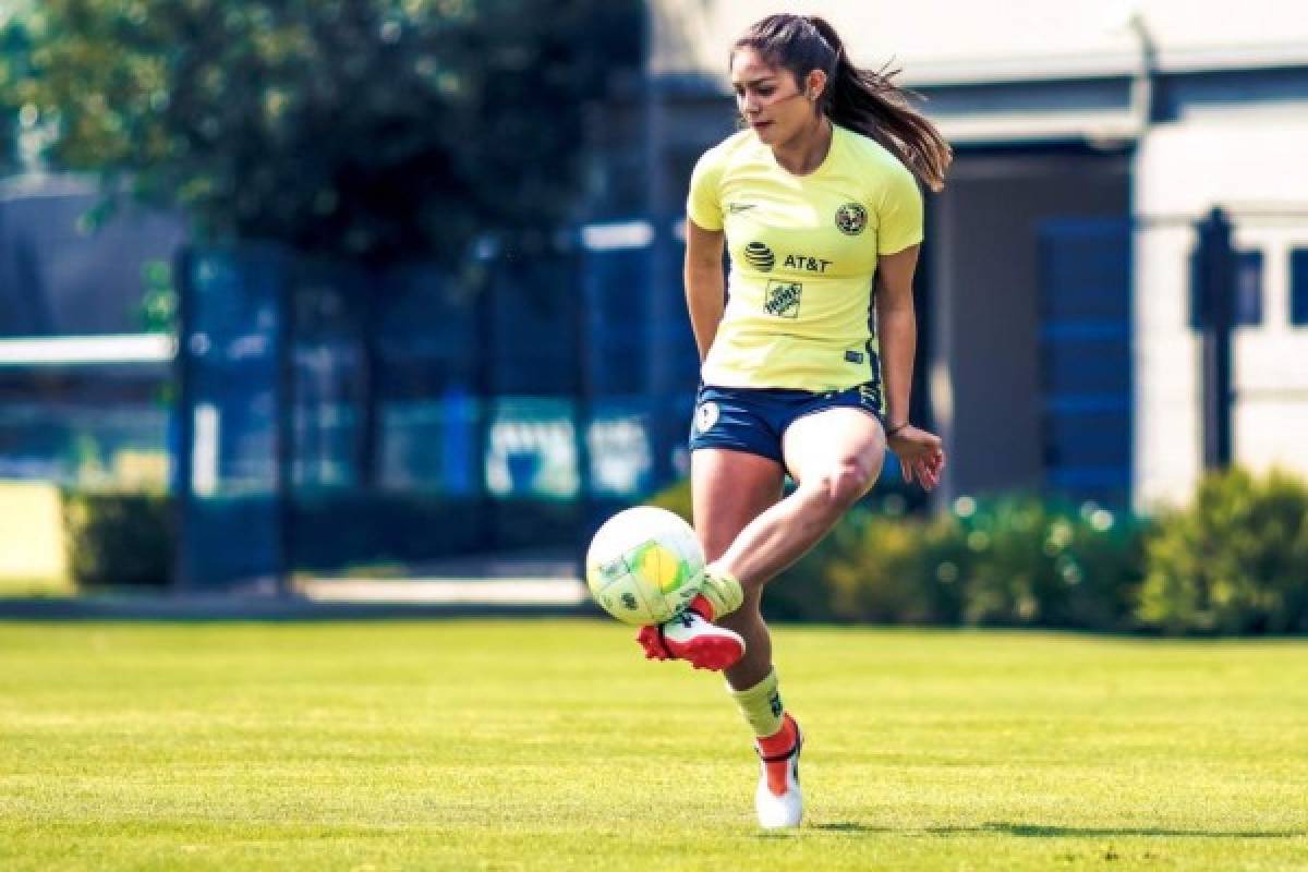 Jana Gutiérrez, la preciosa jugadora del América que enamora en México