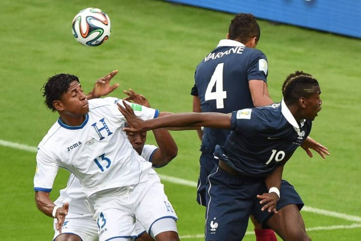 Honduras cae ante Francia en su debut 3-0