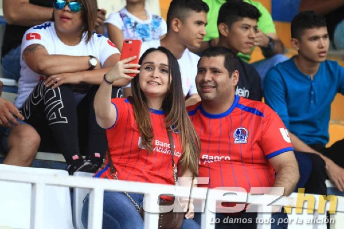 Fotos: La belleza que se hizo presente en el clásico Motagua-Olimpia