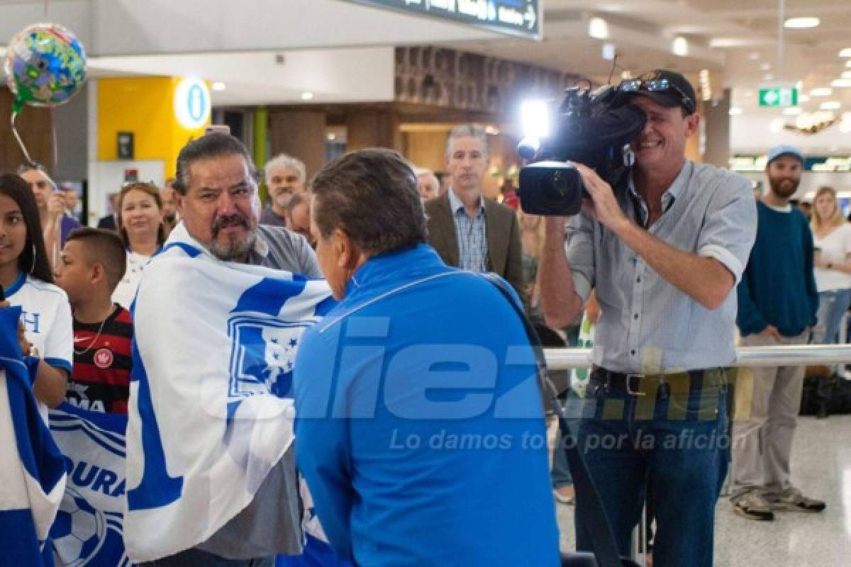 ¡QUÉ LINDO! El cálido recibimiento que le dieron a la Selección de Honduras en Sídney