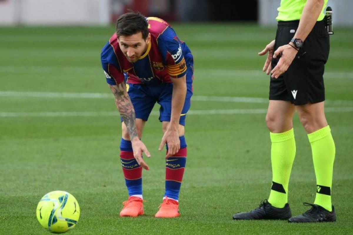 Fotos: La tristeza de Messi tras perder el clásico, el gesto de Koeman y el festejo del Real Madrid