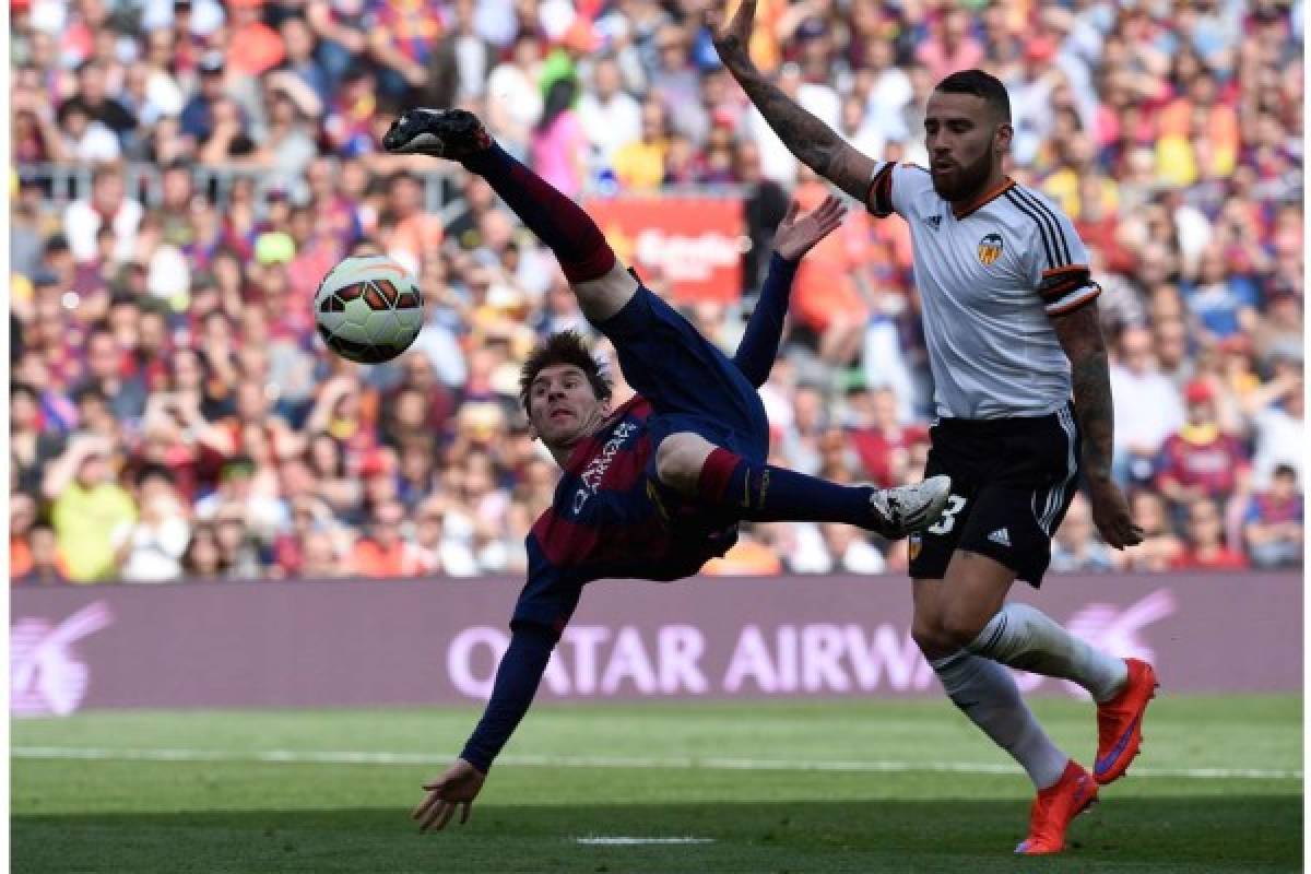 Las Imágenes Más Espectaculares del juego Barcelona vs Valencia