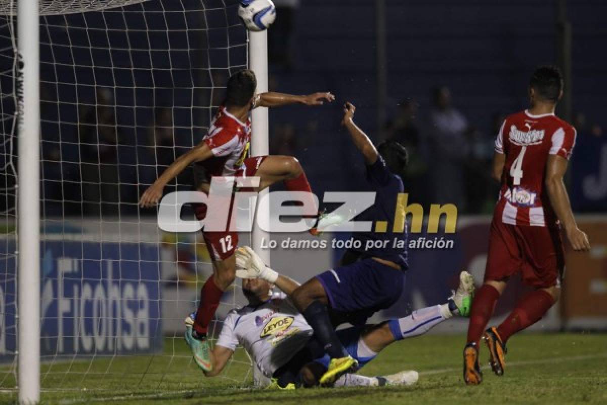 Vida le gana a Motagua 2-1 en casa después de 4 años