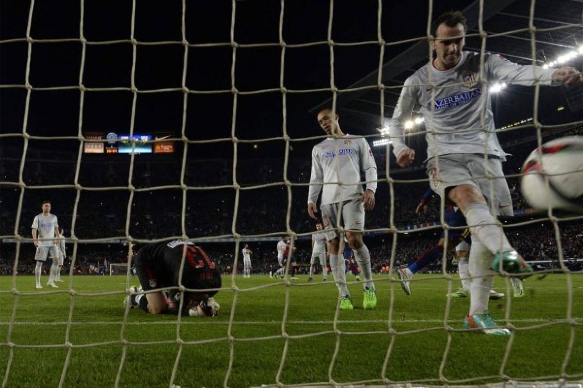 Copa del Rey: con gol de Messi el Barcelona superó al Atlético