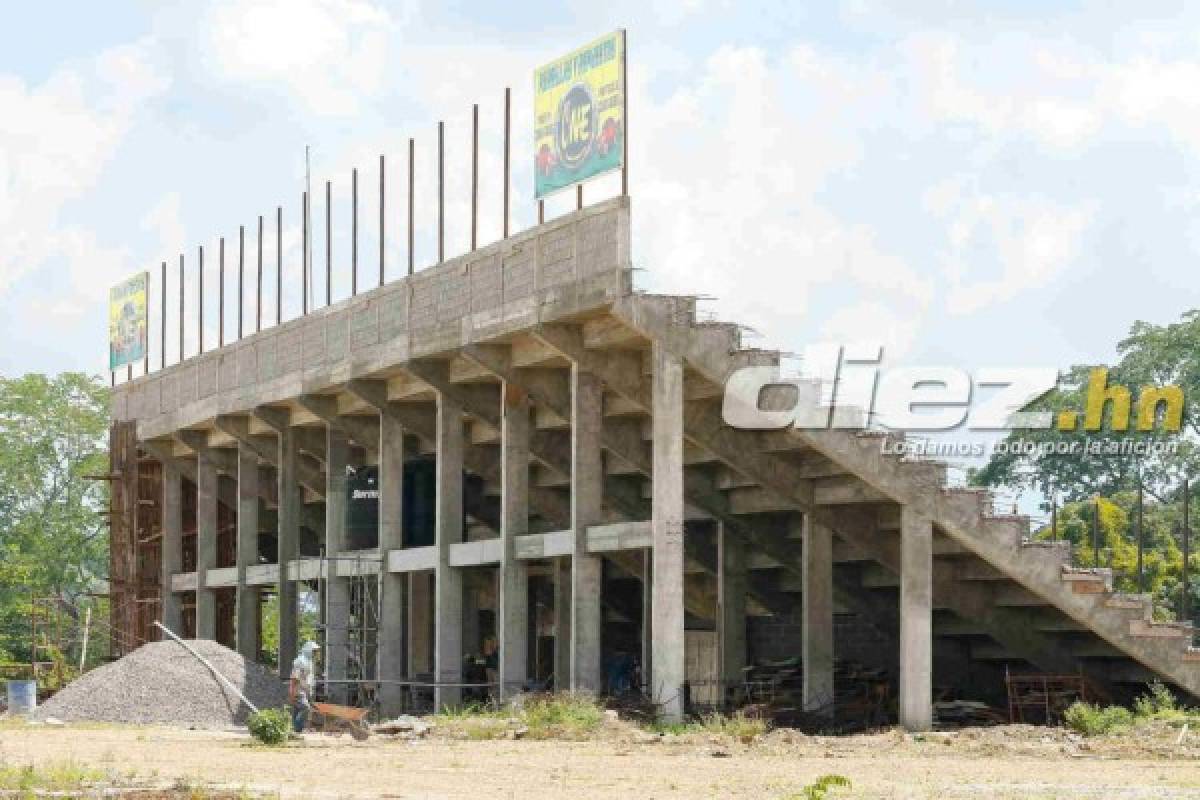 FOTOS: Así de bonito está quedando el estadio del Parrillas One