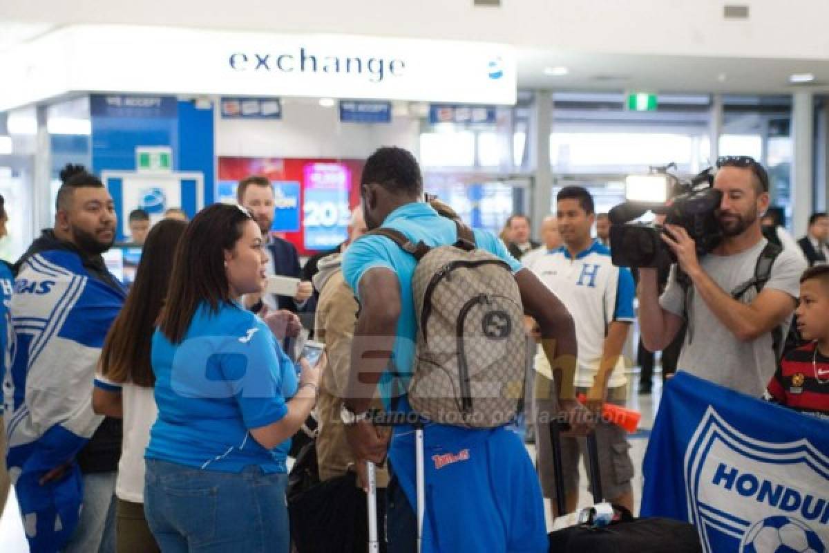 ¡QUÉ LINDO! El cálido recibimiento que le dieron a la Selección de Honduras en Sídney