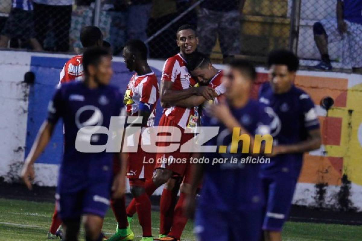 Vida le gana a Motagua 2-1 en casa después de 4 años