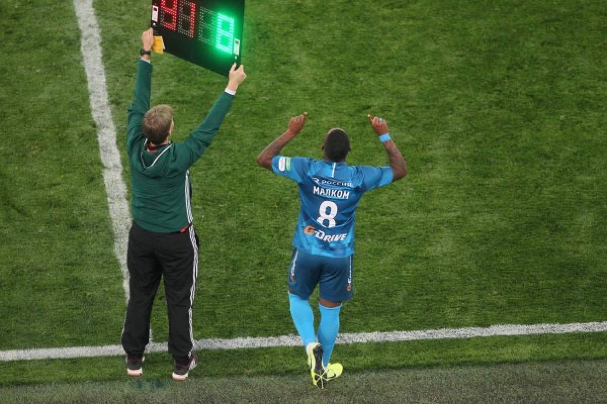 Lamentable: El drama que vive Malcom tras apenas debutar con el Zenit de Rusia