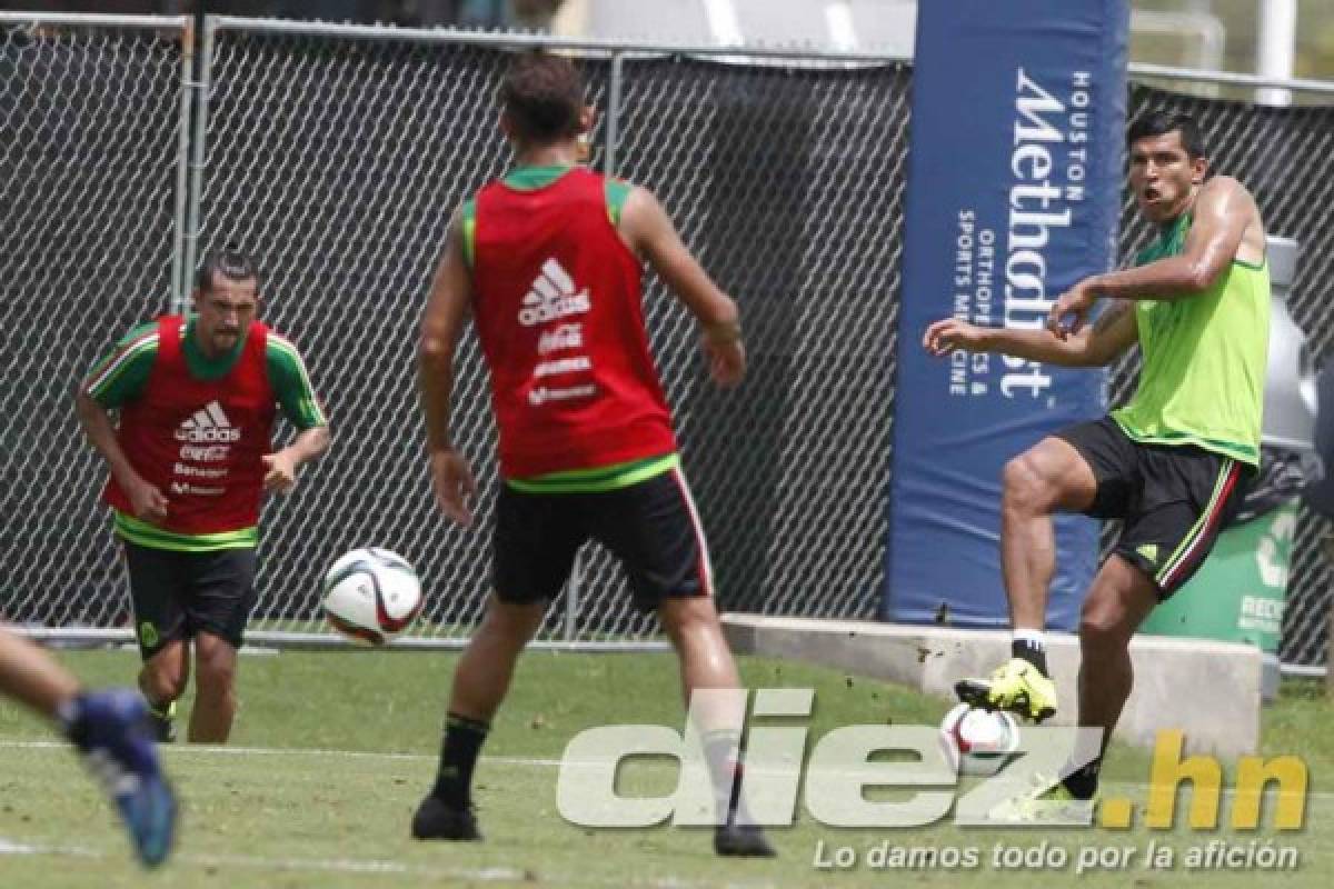 Entrenamiento de México en Houston