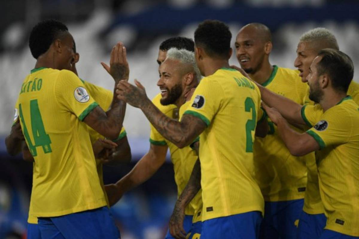 Tremenda goleada de Brasil a Perú y da un golpe de autoridad en la Copa América
