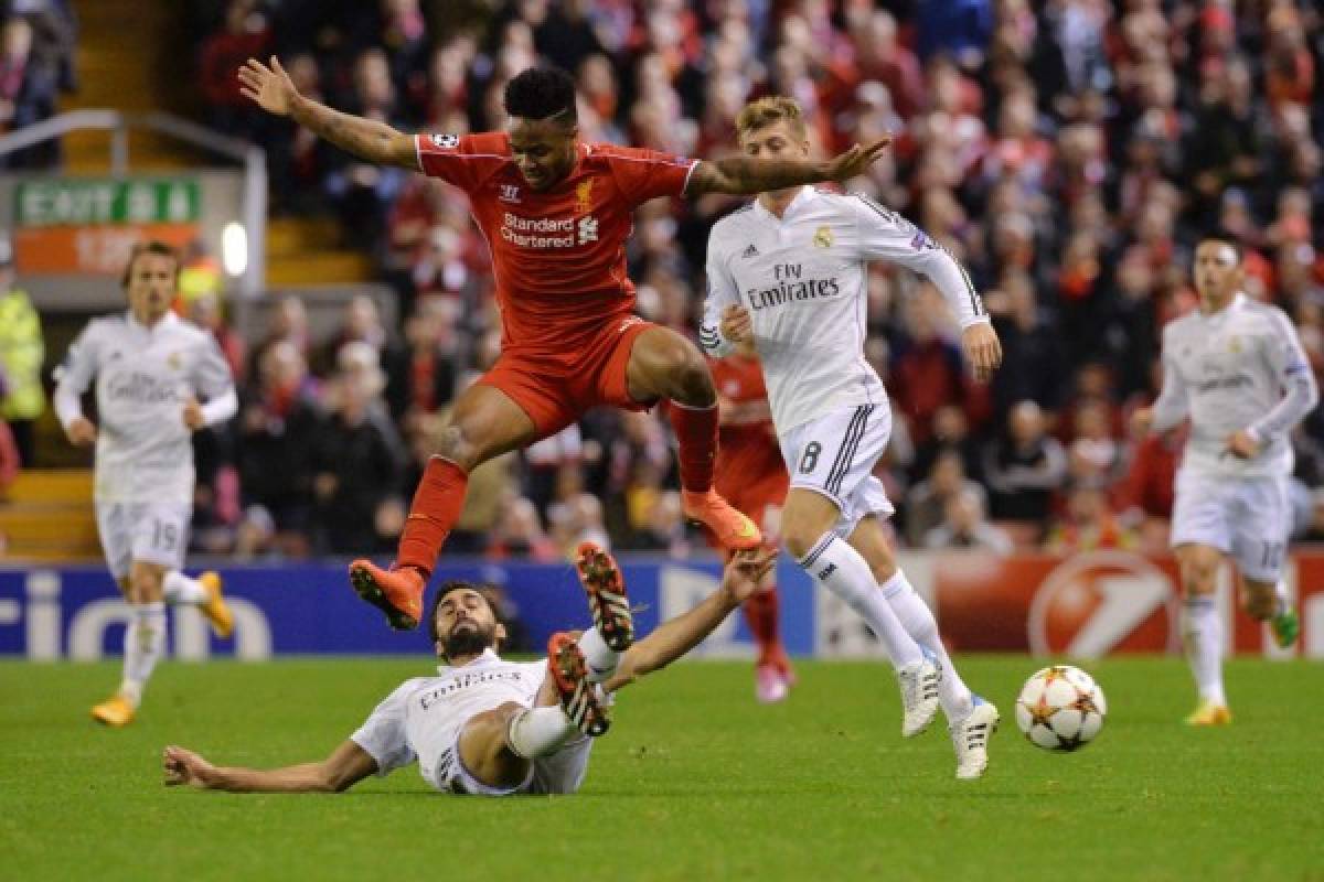 Real Madrid venció 3-0 a Liverpool en la Champions League