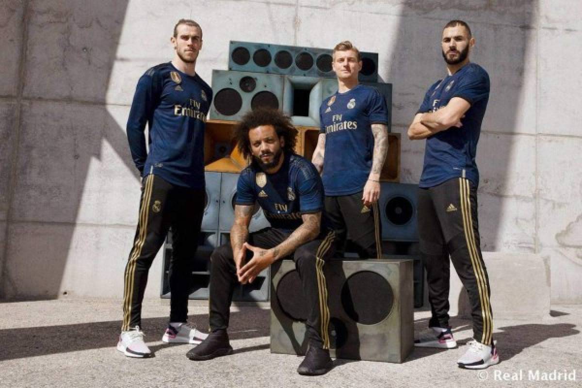¡De lujo! Real Madrid presenta su segunda equipación para la temporada 2019-20