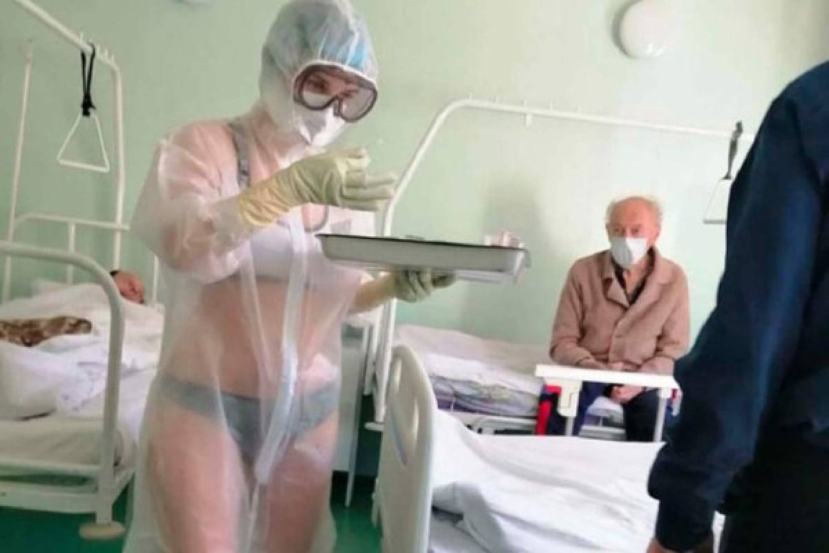 La nueva profesión de la enfermera rusa que atendió a pacientes con coronavirus en ropa interior