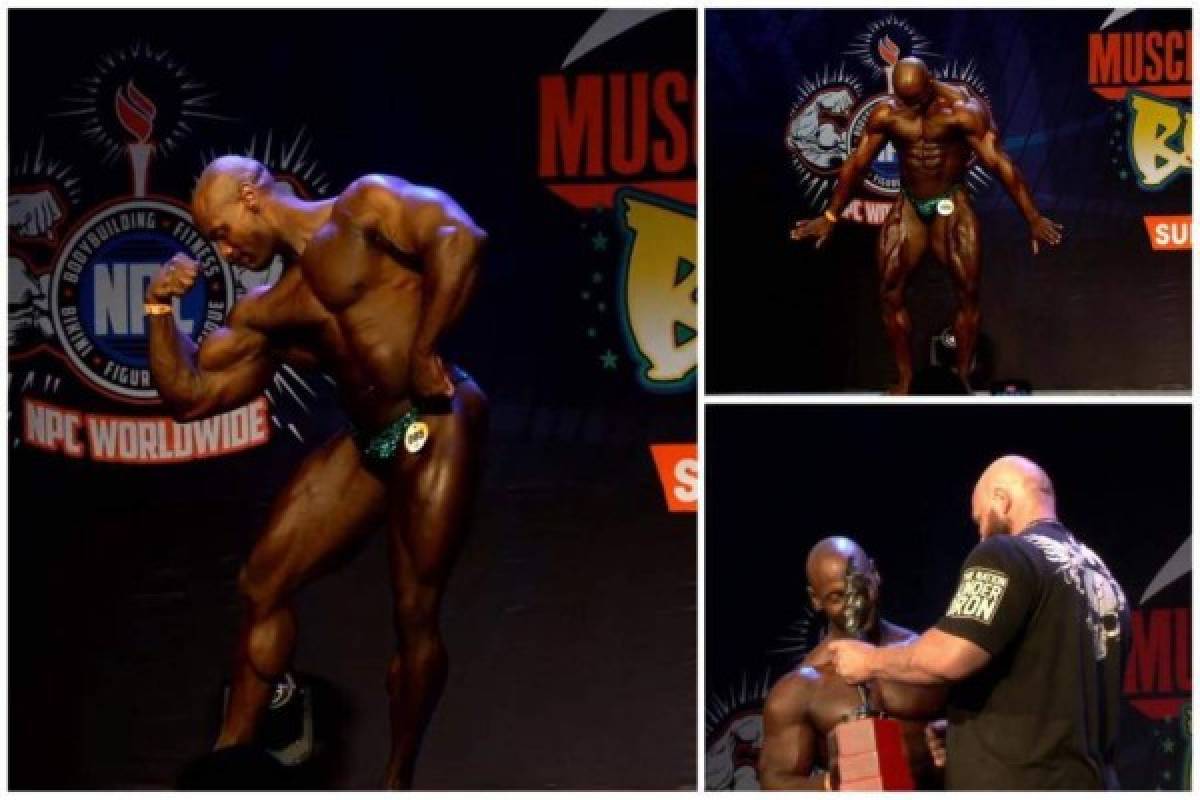 Cristian Gómez, el 'Iron Man' hondureño que figura entre los mejores cinco del Musclecontest Brasil 2021