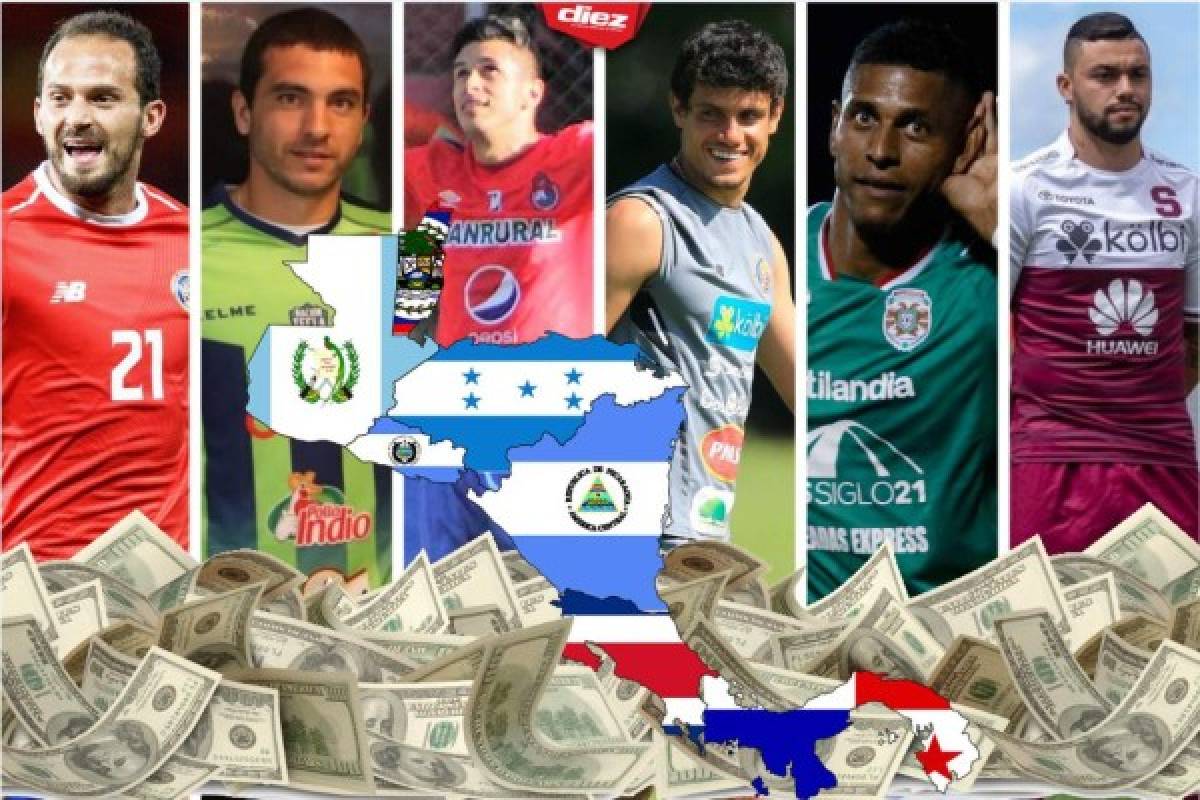 Dos hondureños en el top 5: Los jugadores más caros de Centroamérica