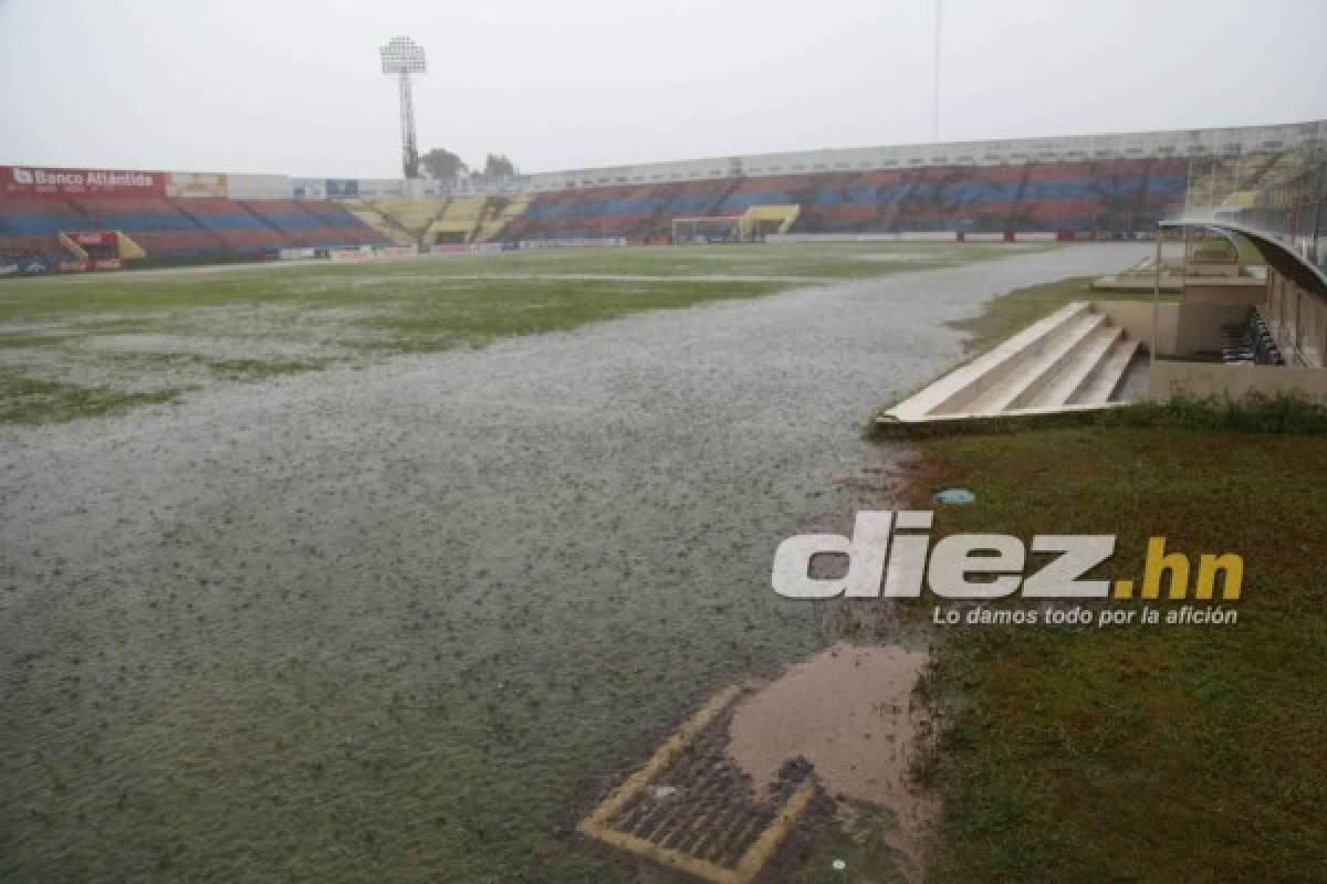 FOTOS: La lluvia, el invitado no deseado en la jornada 18 de la Liga Nacional