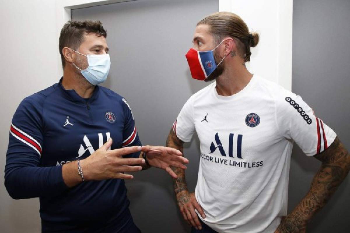 El primer entreno de Sergio Ramos en el PSG: Abrazo especial y el gesto de sus compañeros