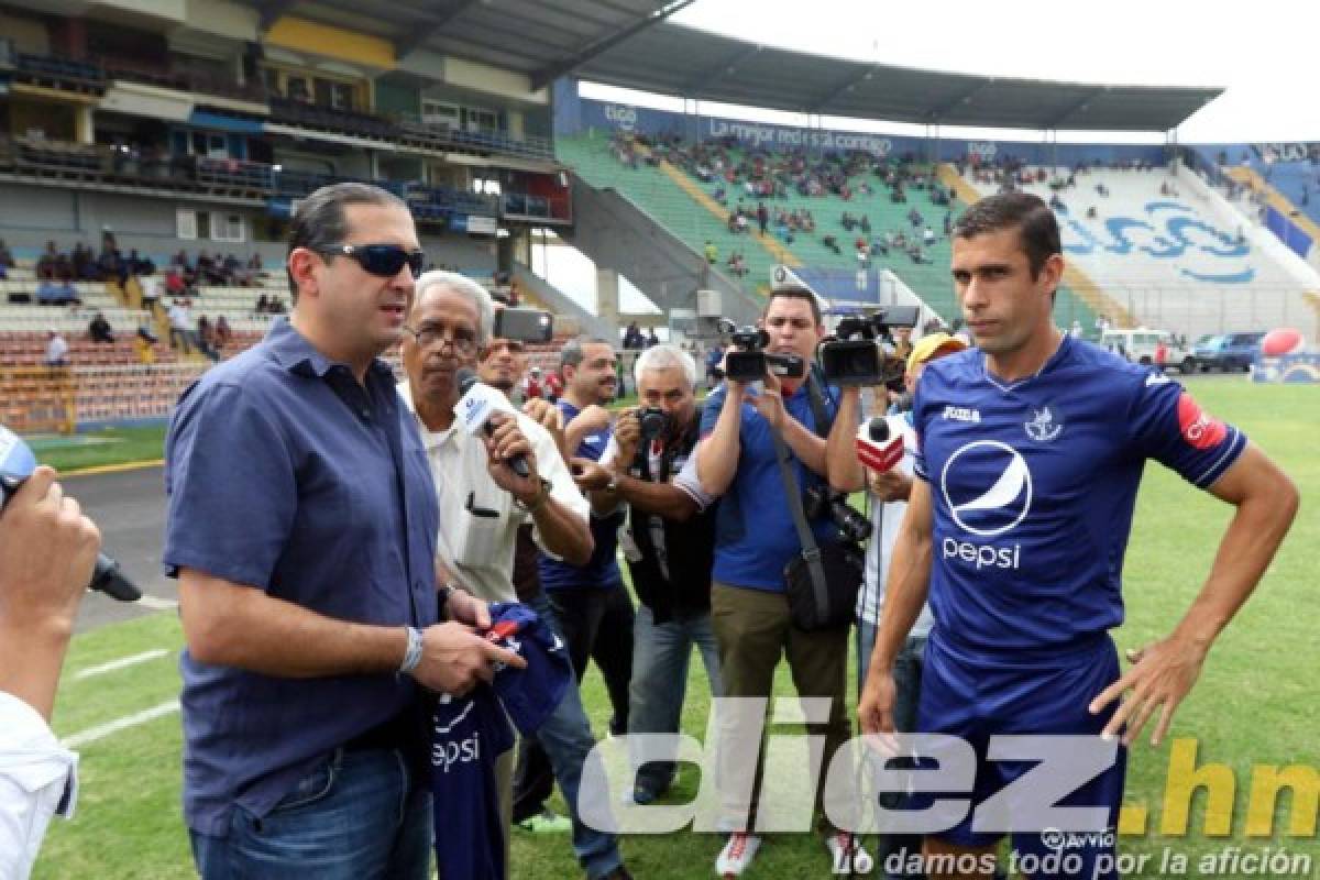 El errorazo de Motagua al homenajear a Junior Izaguirre por su juego 500