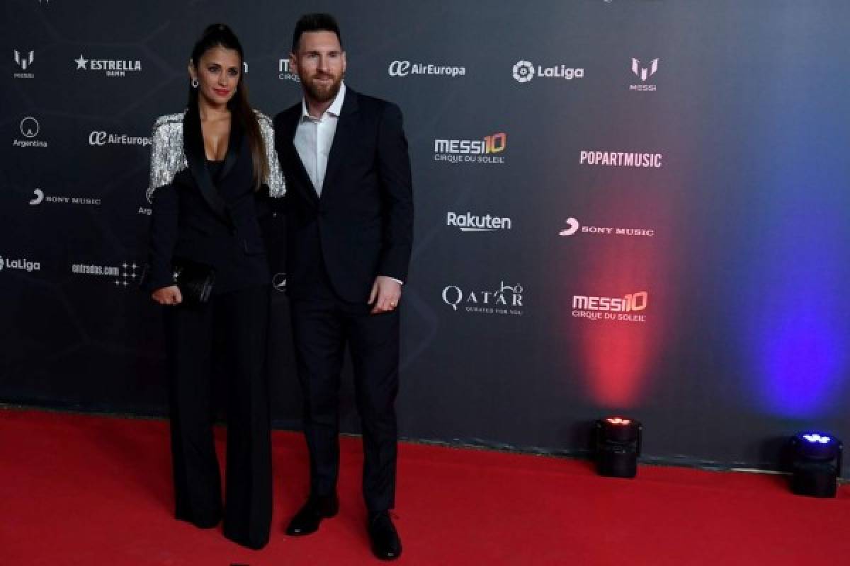 Messi10: El show de circo que repasa la vida del argentino; Antonella Roccuzzo se robó las miradas
