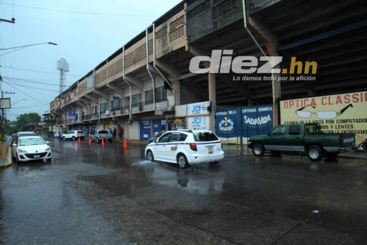 FOTOS: La lluvia, el invitado no deseado en la jornada 18 de la Liga Nacional