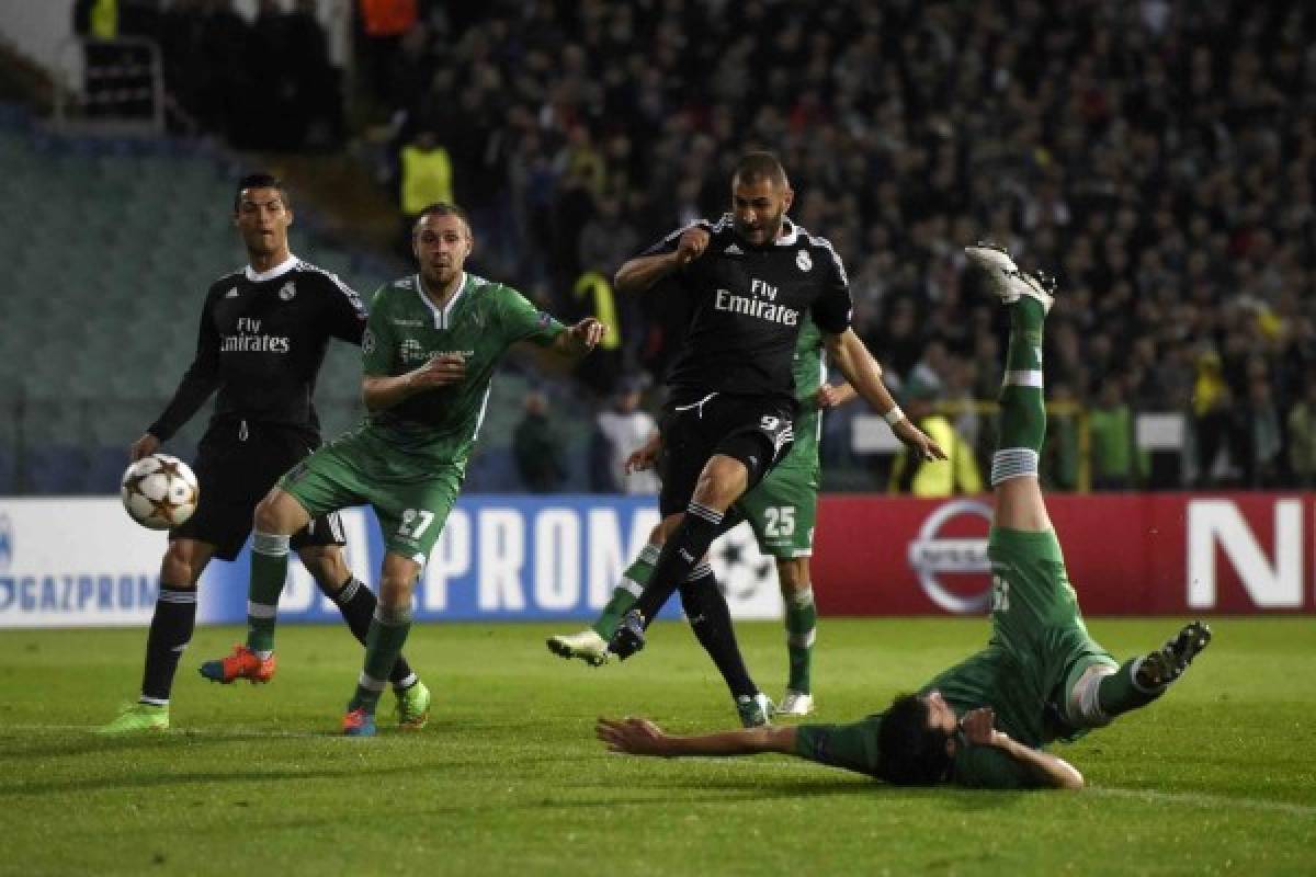 Real Madrid gana ante Ludogorets en partido de la UEFA Champions League