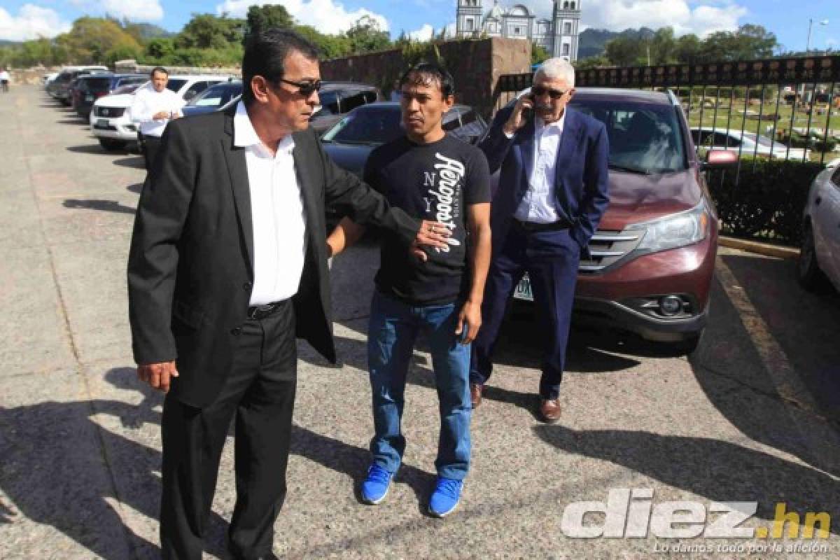 FOTOS: Así despidieron jugadores del Olimpia y familiares a Rafael Ferrari