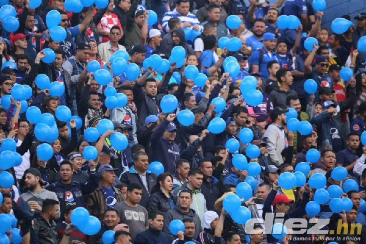 El llenazo de la afición del Motagua y Olimpia en la Gran Final del torneo Apertura