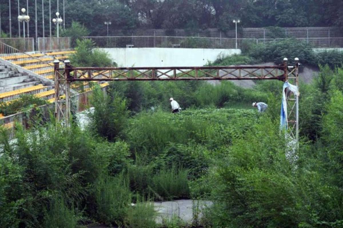 EN FOTOS: 10 años después, estadios de los Juegos Olímpicos de Beijing 2008 están abandonados