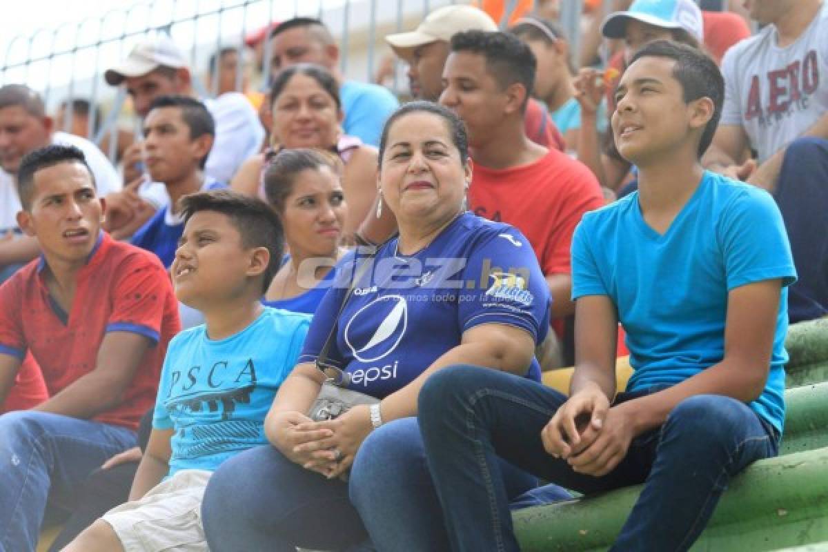 Así se volvió a vivir un partido de Liga Nacional en Comayagua