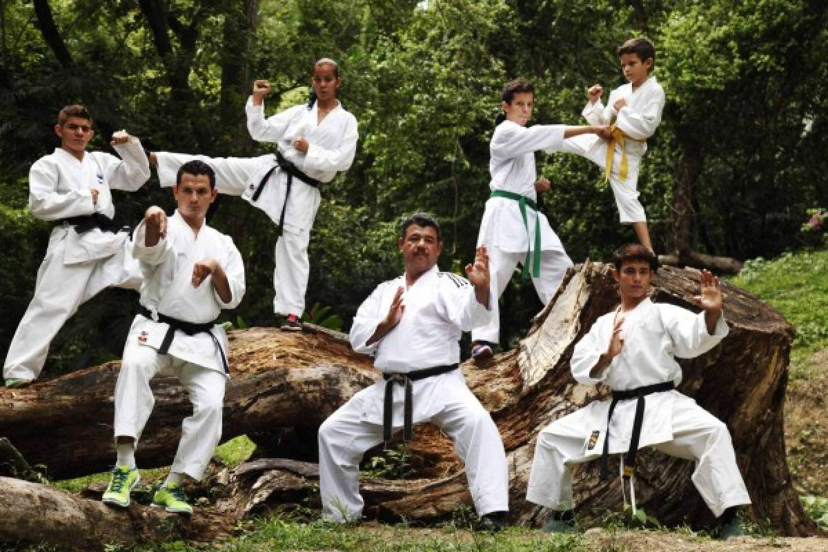 FOTOS: familia Armijo, el karate corre por su sangre