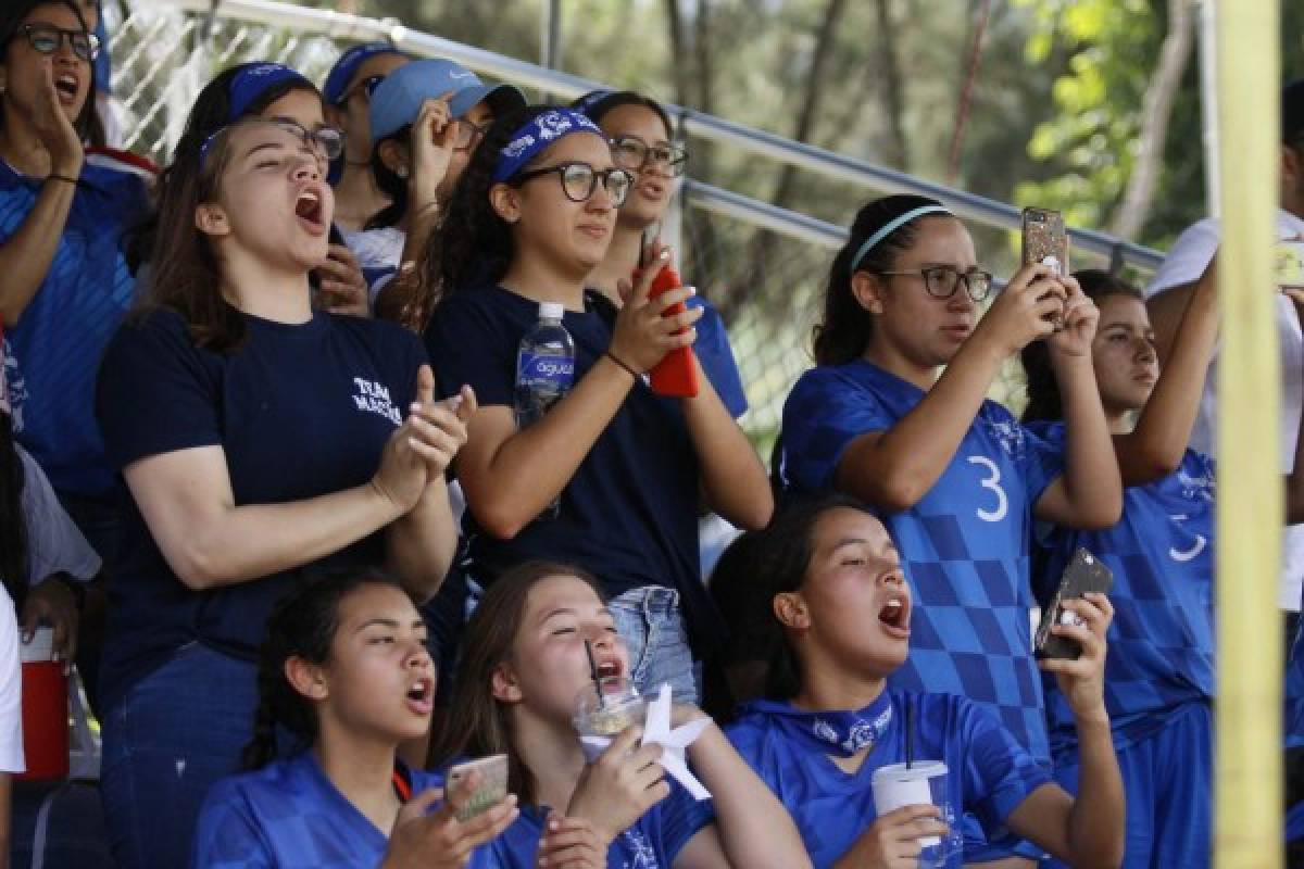 Goles, celebraciones y animadoras en la segunda jornada del Torneo de Escuelas Bilingües