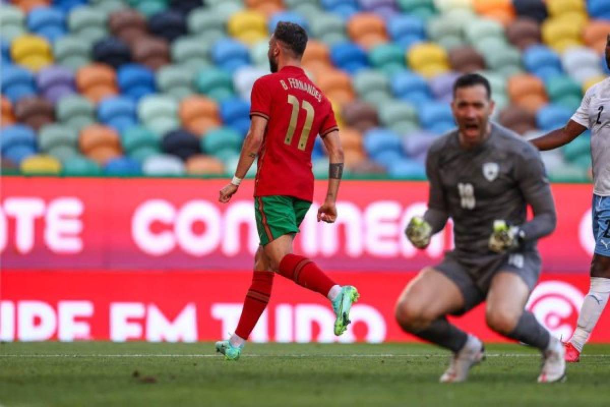 Georgina Rodríguez levanta suspiros en la paliza de Portugal sobre Israel previo a la Eurocopa 2021