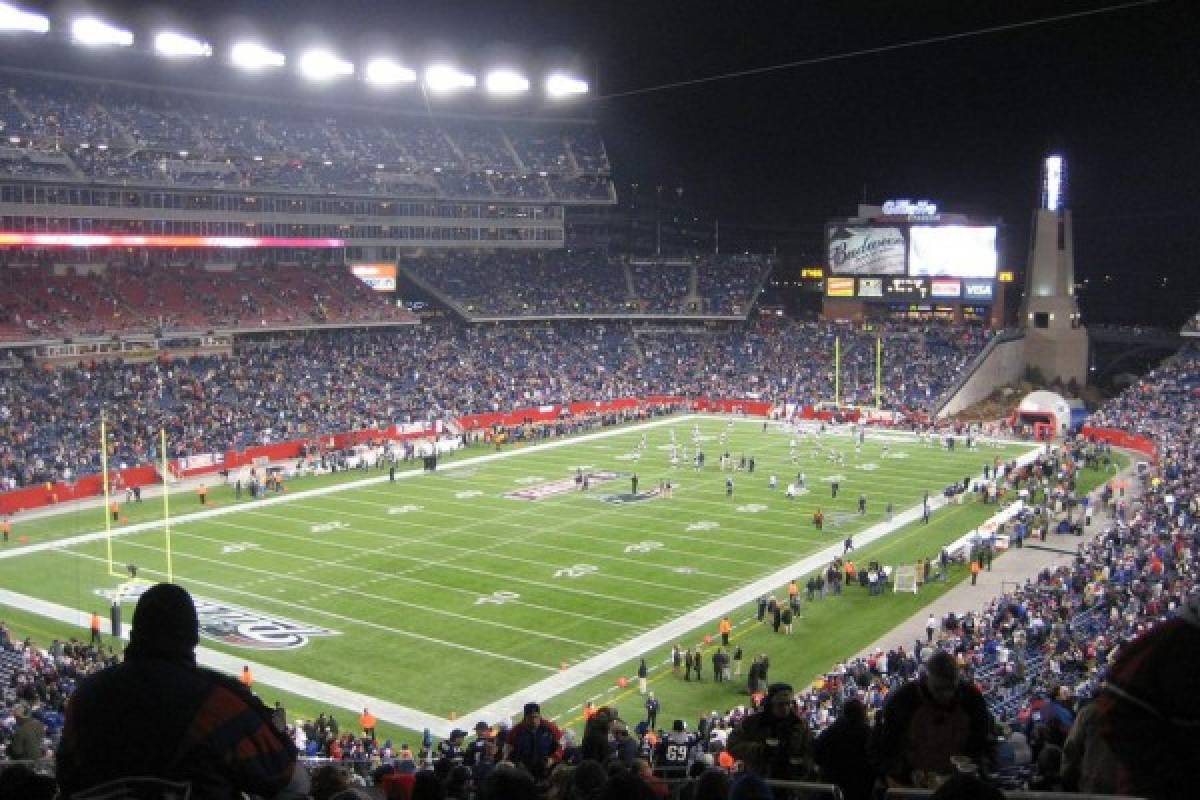 Así es el enorme Gillette Stadium, casa de los Patriots