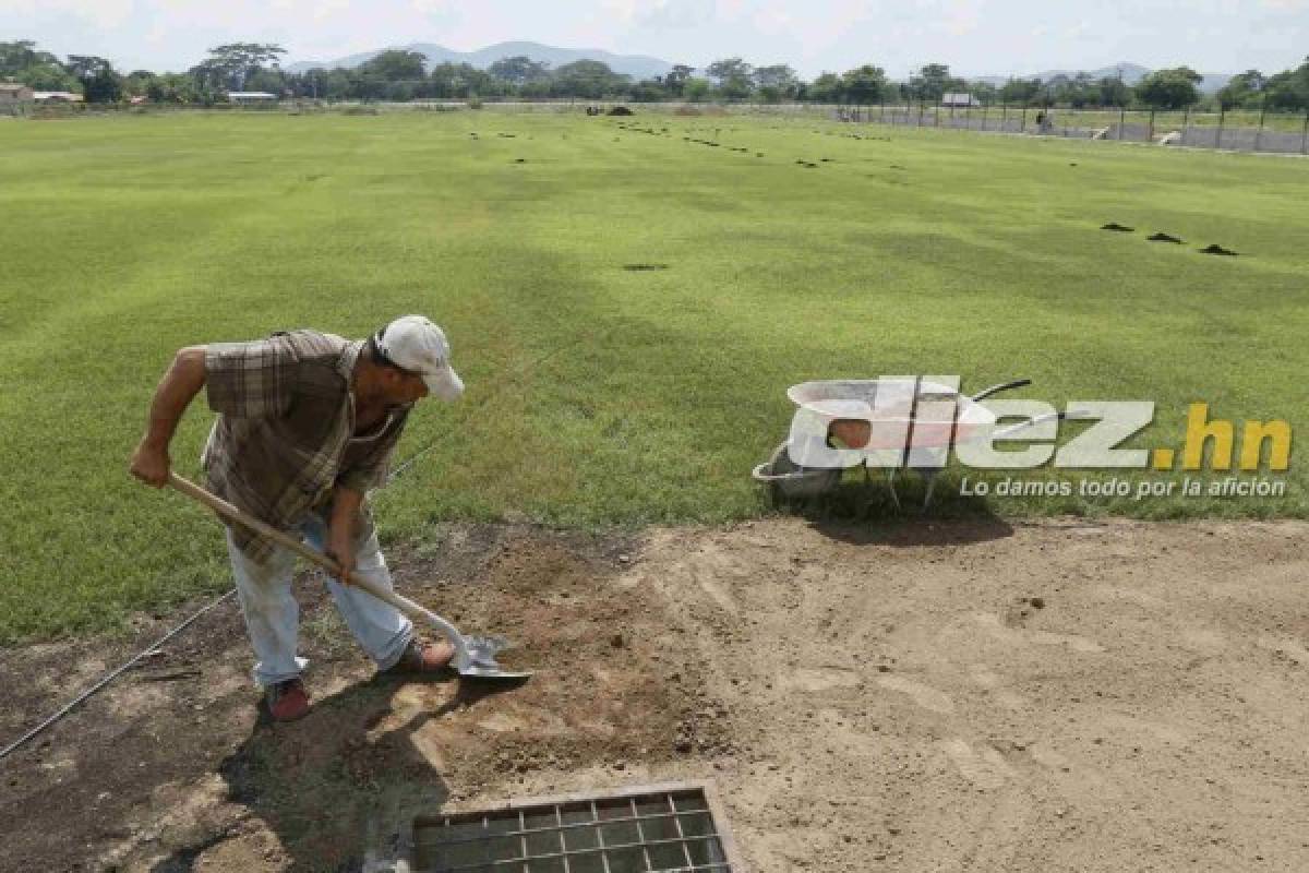 FOTOS: Así de bonito está quedando el estadio del Parrillas One