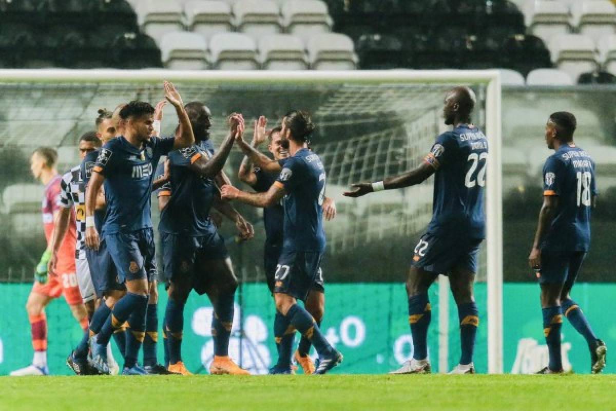 Boavista-Porto: Jorge Benguché tuvo un duelo férreo con Pepe y Alberth Elis debutó