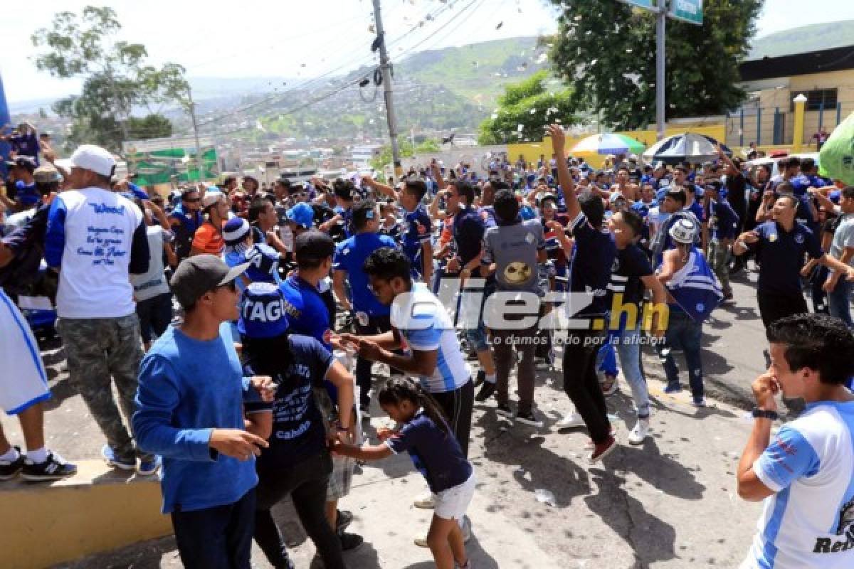 ¡Llenazo! Motagua celebra su Copa 15 con el Nacional a reventar