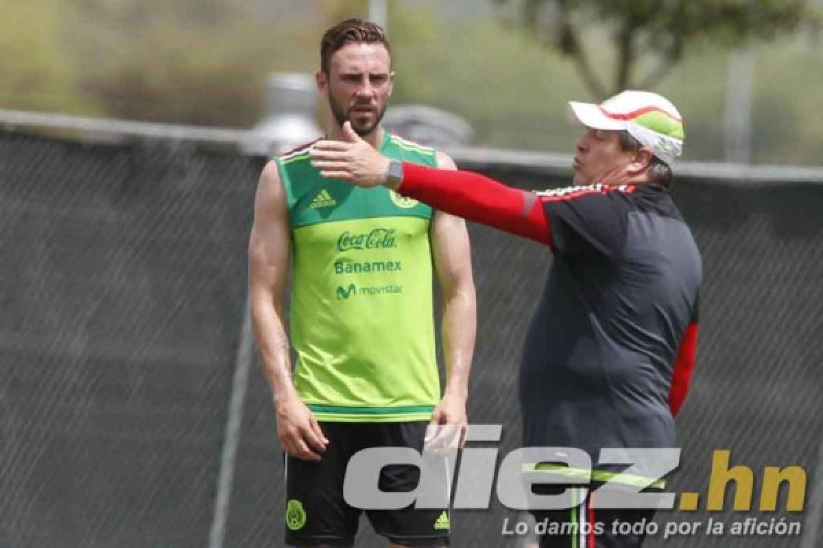 Entrenamiento de México en Houston