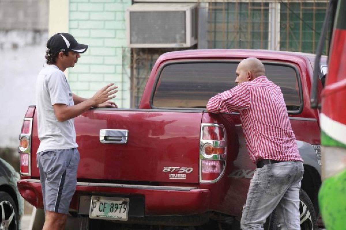 Imágenes del hondureño Manrique Amador, asesinado en Puerto Cortés