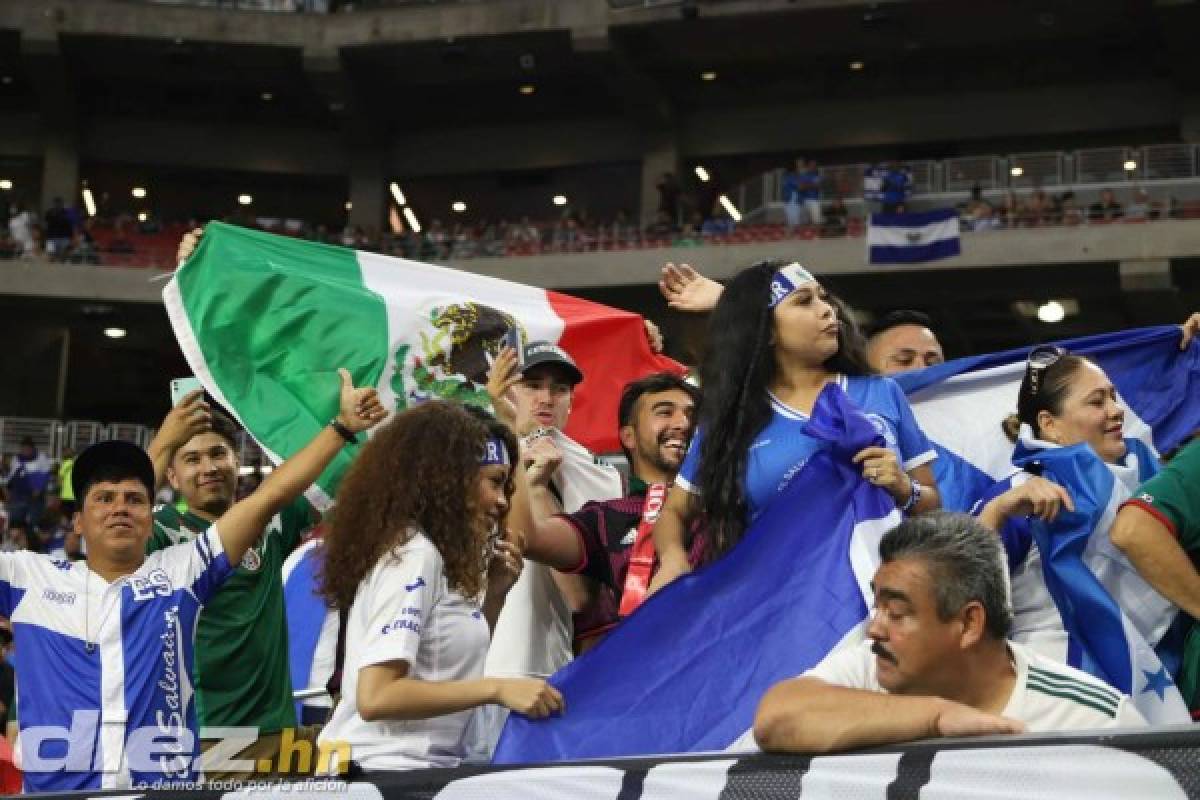 La hondureña que lloró con el himno: El espectacular ambiente en el State Farm Stadium de Arizona