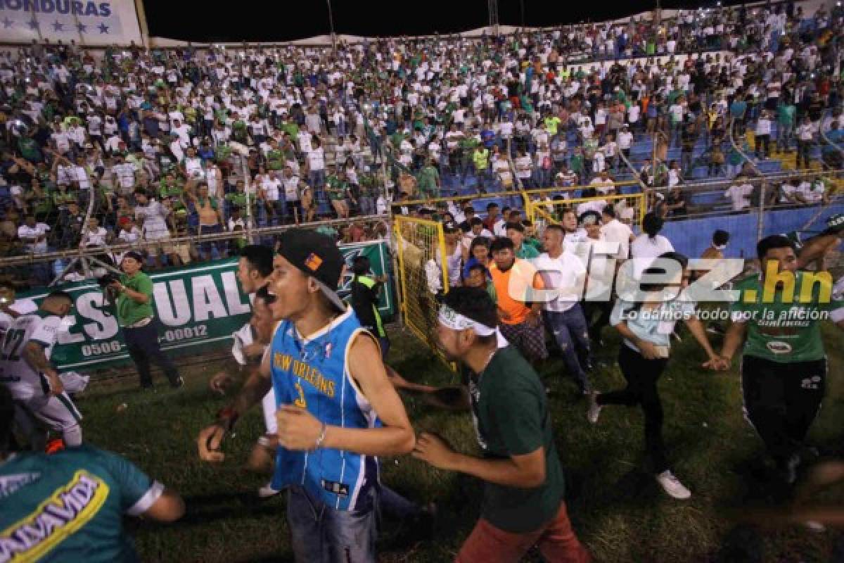 No se vio por TV: Festejo, tristeza, invasión y consolación en el Olímpico